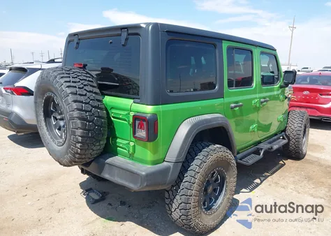 2018 Jeep Wrangler Unlimited Sport 4X4 из США, поврежденный, VIN 1C4HJXDGXJW262994